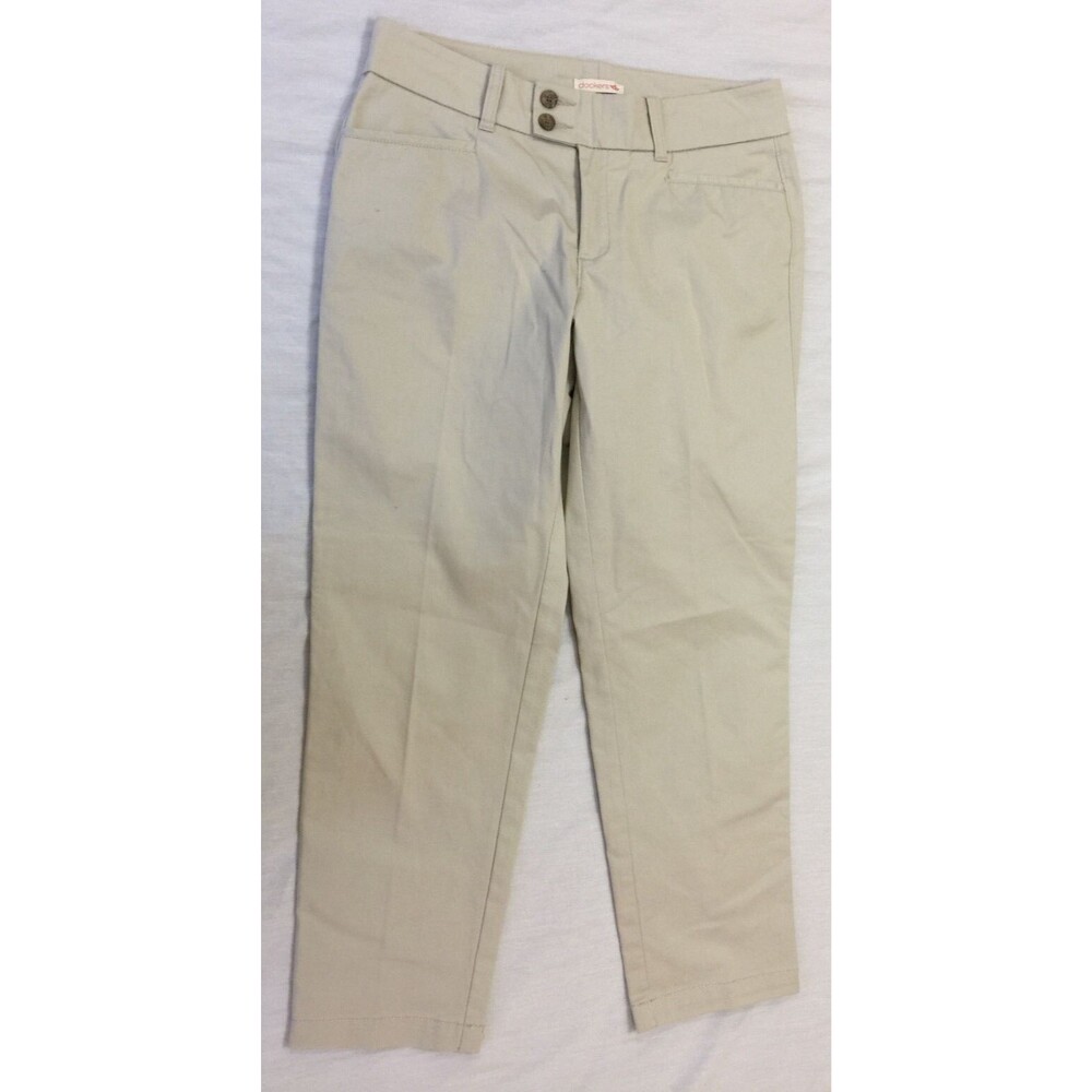 DOCKERS WOMENS CAPRIS PANTS SIZE 6